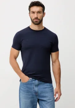 Trussardi tricou culoarea bleumarin, uni, G0228000042N imagine