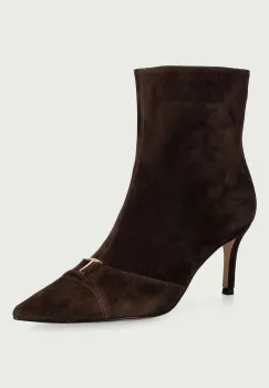 Twinset  botine cu toc cui pentru femei din piele intoarsa imagine