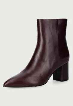 Twinset  botine cu toc pentru femei din piele imagine