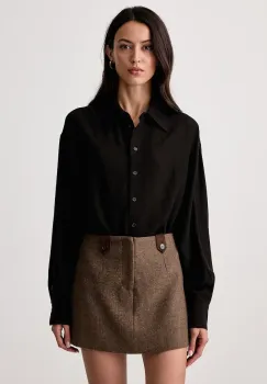 Twinset  camasa pentru femei cu amestec de lana imagine