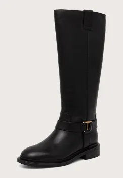 Twinset cizme pentru femei din piele imagine