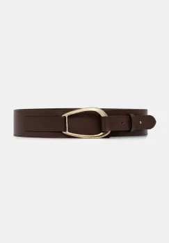 Twinset curea pentru femei din piele imagine