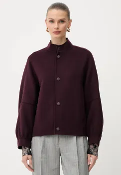 Twinset geaca de lana imagine