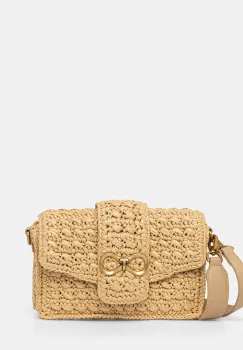 Twinset geanta crossbody pentru femei impletita imagine