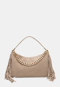 Twinset geanta de mana din piele intoarsa imagine