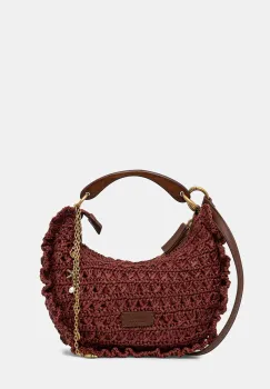 Twinset geanta pentru femei impletita imagine