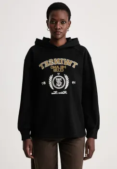 Twinset  hanorac cu gluga pentru femei cu bumbac imagine