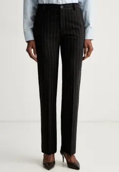 Twinset pantaloni pentru femei cu bumbac imagine