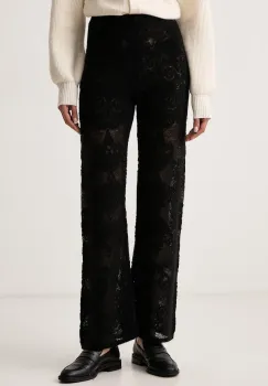 Twinset  pantaloni pentru femei cu lana imagine