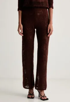 Twinset pantaloni pentru femei cu lana imagine