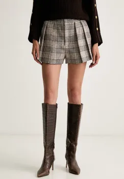 Twinset pantaloni scurti pentru femei cu lana imagine
