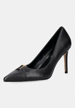 Twinset pantofi cu toc stiletto din piele imagine