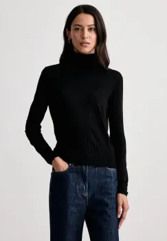 Twinset  pulover cu guler inalt pentru femei cu amestec de lana imagine