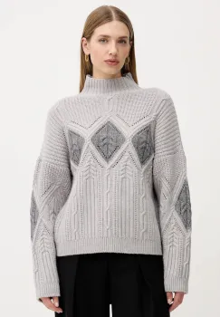 Twinset pulover din amestec de lana imagine