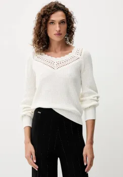 Twinset pulover din amestec de lana imagine