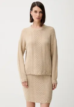 Twinset pulover din amestec de lana imagine