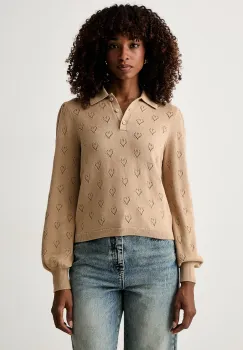 Twinset pulover pentru femei cu amestec de casmir imagine