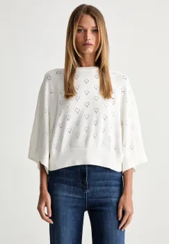 Twinset pulover pentru femei cu amestec de casmir imagine