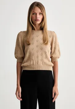 Twinset pulover pentru femei cu amestec de casmir imagine
