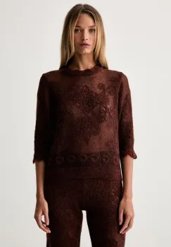 Twinset pulover pentru femei cu amestec de lana imagine