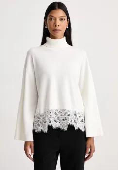Twinset  pulover pentru femei cu amestec de lana imagine