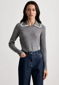 Twinset  pulover pentru femei cu amestec de lana imagine