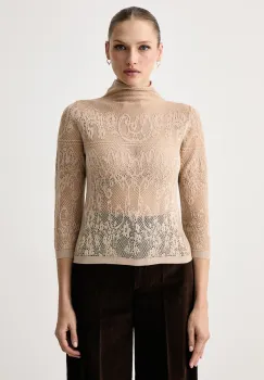 Twinset  pulover pentru femei cu bumbac imagine