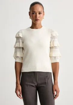 Twinset pulover pentru femei cu lana imagine