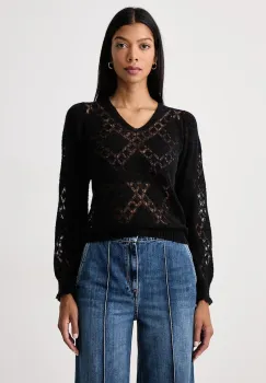 Twinset  pulover pentru femei cu lana imagine