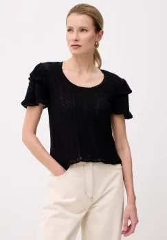 Twinset pulover pentru femei, din bumbac imagine