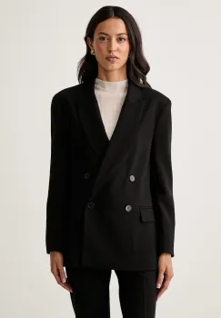 Twinset sacou cu doua randuri de nasturi pentru femei cu vascoza imagine