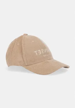 Twinset sapca pentru femei catifea reiata imagine