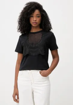 Twinset tricou de dama din bumbac imagine