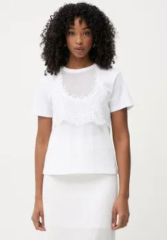 Twinset tricou de dama din bumbac imagine