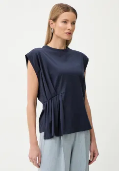 Twinset tricou din bumbac imagine