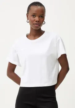 Twinset tricou oversized pentru femei, din bumbac imagine