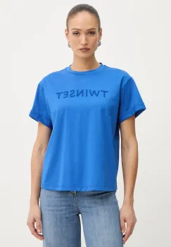 Twinset tricou pentru femei, din bumbac imagine