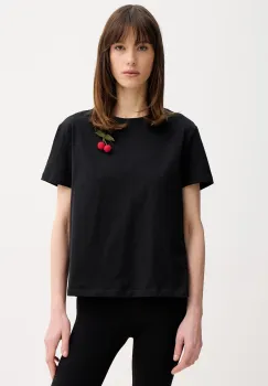 Twinset tricou pentru femei, din bumbac imagine