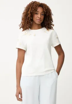 Twinset tricou pentru femei, din bumbac imagine