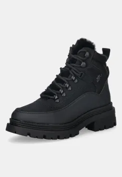 U.S. Polo Assn. botine ALICYA001A culoarea negru, cu toc plat, izolat, ALICYA001W/EHY2 imagine