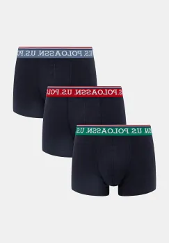 U.S. Polo Assn. boxeri USPA BRAND HIGHLIGHT 3-pack imagine