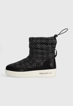 U.S. Polo Assn. cizme de iarna VEGY culoarea negru, VEGY006W/CNY1 imagine