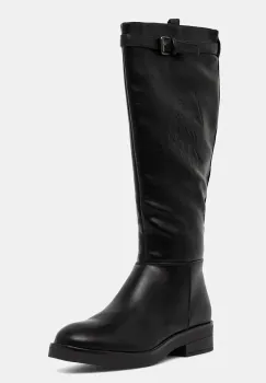 U.S. Polo Assn. cizme YLENIA001 culoarea negru, cu toc plat, YLENIA001W/EY1 imagine