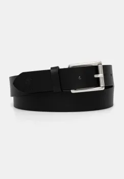 U.S. Polo Assn. curea de piele Hitchcock barbati, culoarea negru, AIUH32315MHA imagine