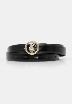 U.S. Polo Assn. curea Laurel culoarea negru, AIU2L2648WB4 imagine