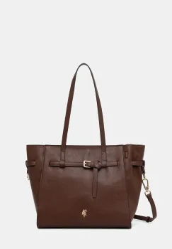 U.S. Polo Assn. geanta crossbody de dama din piele GUILDFORD imagine