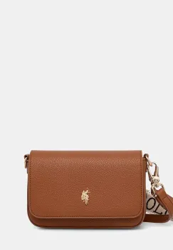 U.S. Polo Assn. geanta crossbody pentru femei cu imitatie de piele Mansion imagine
