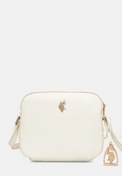 U.S. Polo Assn. geanta Jones culoarea bej, BEUJE8655WVP imagine