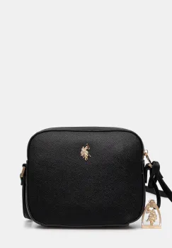 U.S. Polo Assn. geanta Jones culoarea negru, BEUJE8655WVP imagine