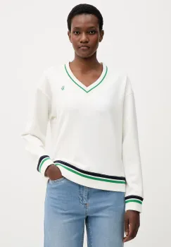U.S. Polo Assn. hanorac pentru femei, cu vascoza V Neck imagine